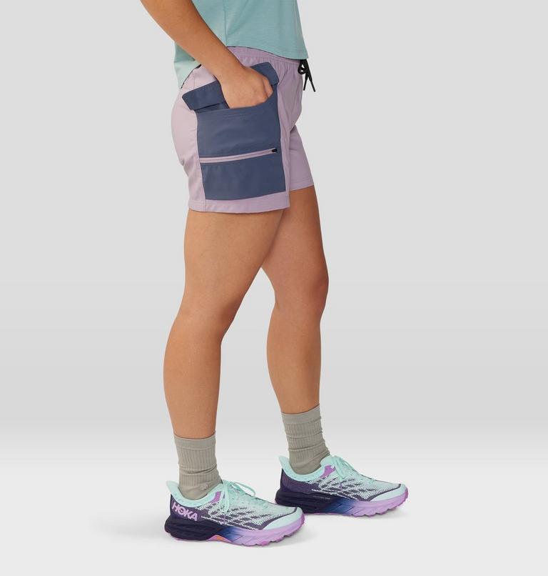 Women's Trail Sender Short, Color: Daze, Blue Slate, image 7