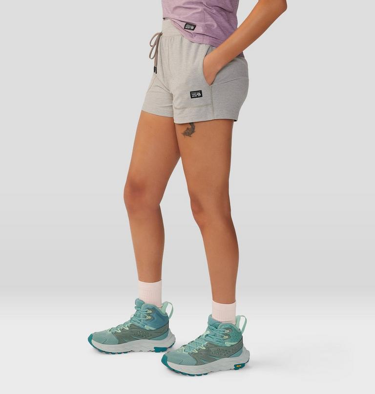 Women's Chillaction Short, Color: Dunes Heather, image 3