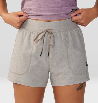 Women's Chillaction Short, Color: Dunes Heather, image 4