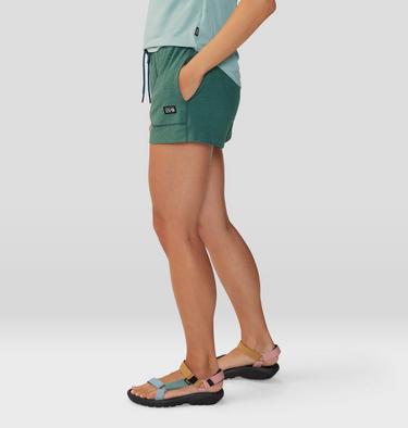 Women's Chillaction Short, Color: Aqua Green Heather, image 11
