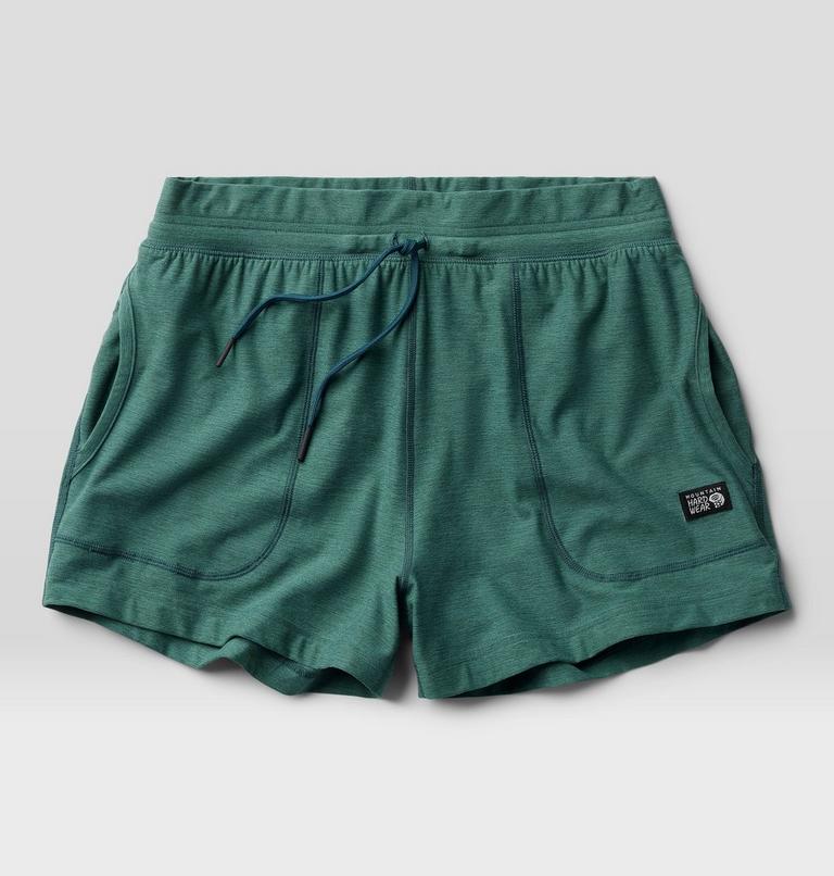 Women's Chillaction Short, Color: Aqua Green Heather, image 7
