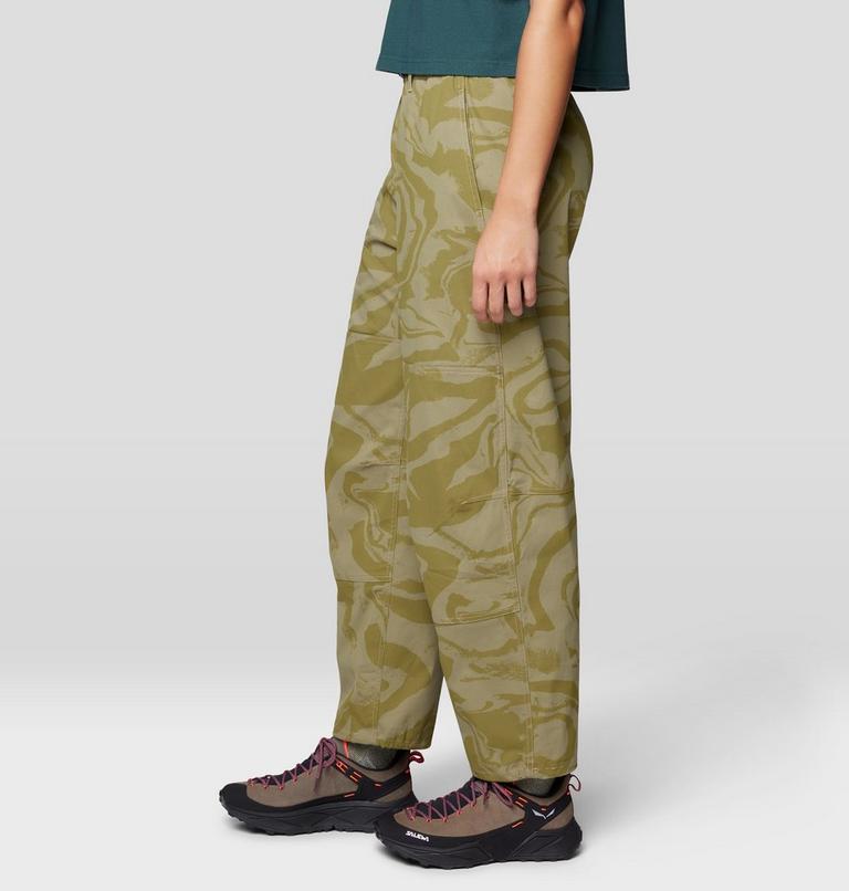 Women's Rockrydge Pant, Color: Landslide Rock Strata Print, image 5