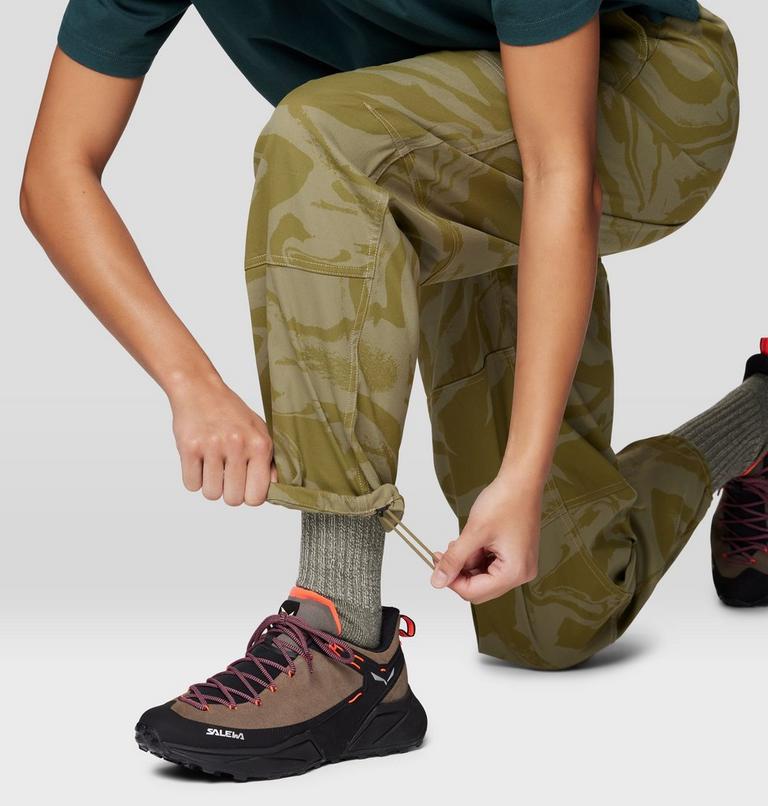Women's Rockrydge Pant, Color: Landslide Rock Strata Print, image 8