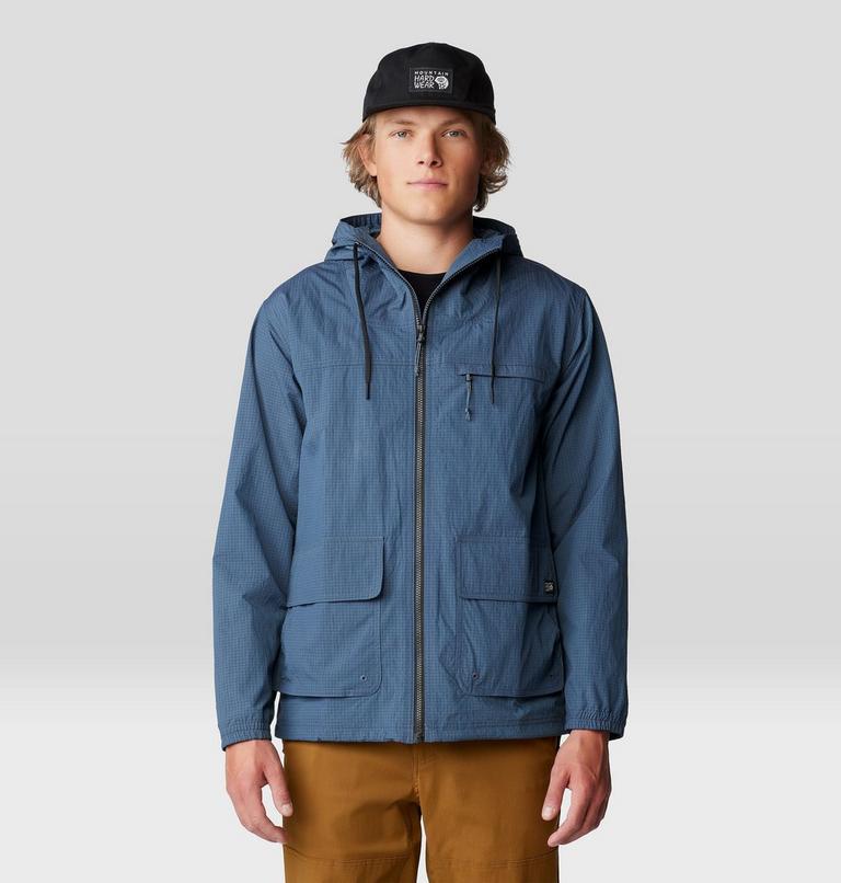 Men's Stryder Full Zip, Color: Moon Blue Ripstop, image 1