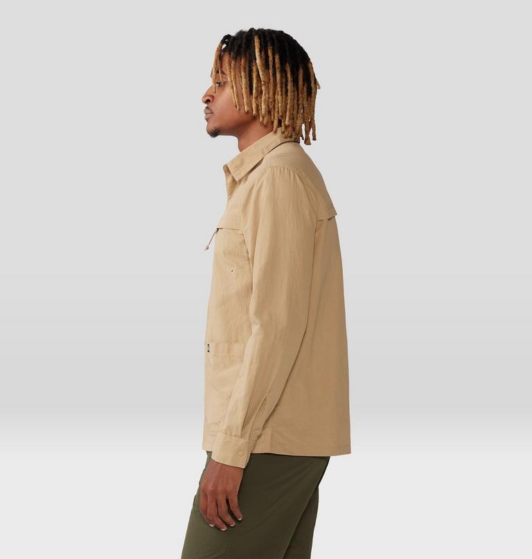 Men's Stryder Long Sleeve Shirt, Color: Moab Tan, image 3