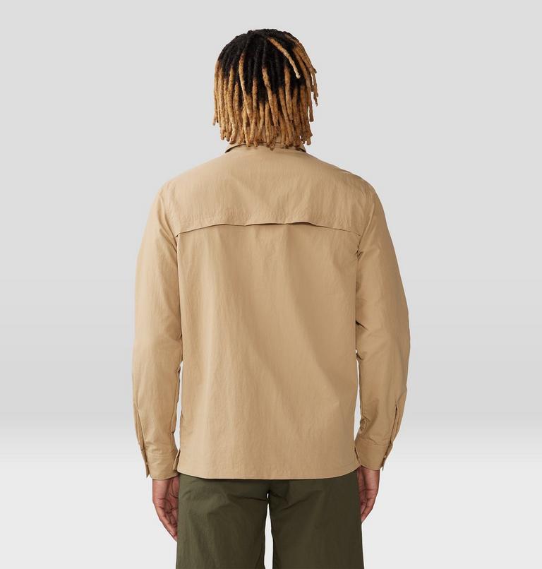 Men's Stryder Long Sleeve Shirt, Color: Moab Tan, image 2