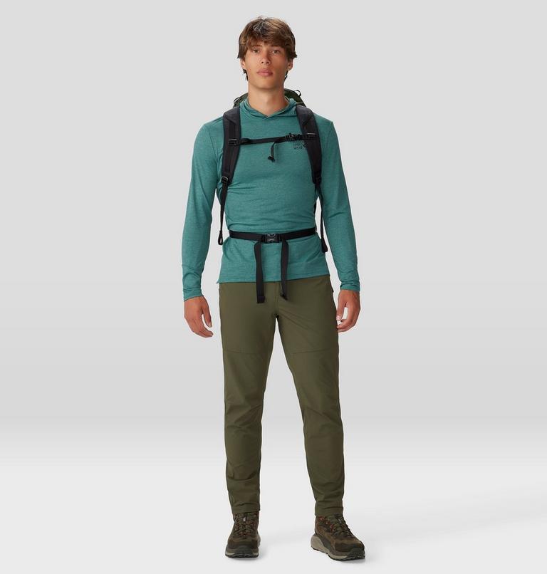 Pantalon de randonnée Chockstone Homme, Color: Dark Pine, image 7