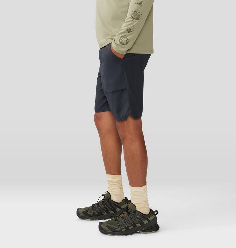 Men's Trail Sender Short, Color: Dark Storm, image 4