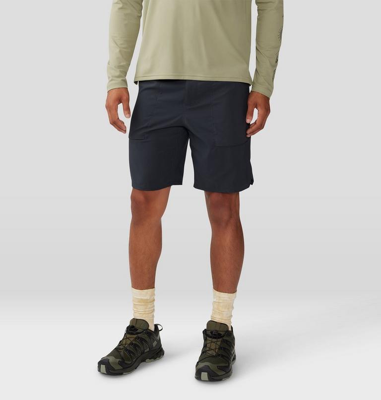 Men's Trail Sender Short, Color: Dark Storm, image 1