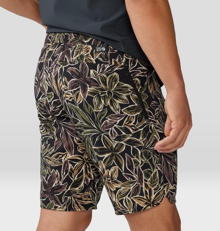 Men's Trail Sender Short, Color: Black Floral Print, image 6