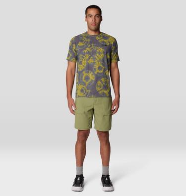 Men's Trail Sender Short, Color: Light Cactus, image 6