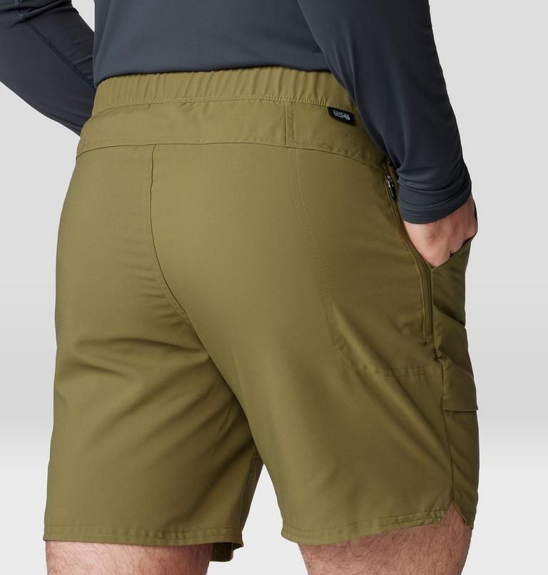Men's Trail Sender Short, Color: Combat Green, image 5