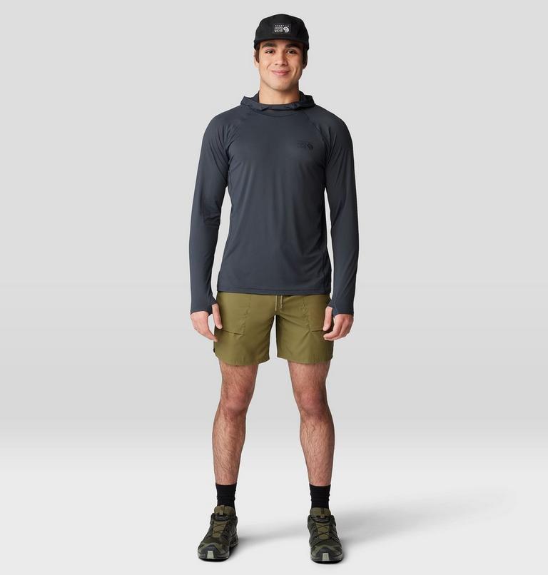 Men's Trail Sender Short, Color: Combat Green, image 6