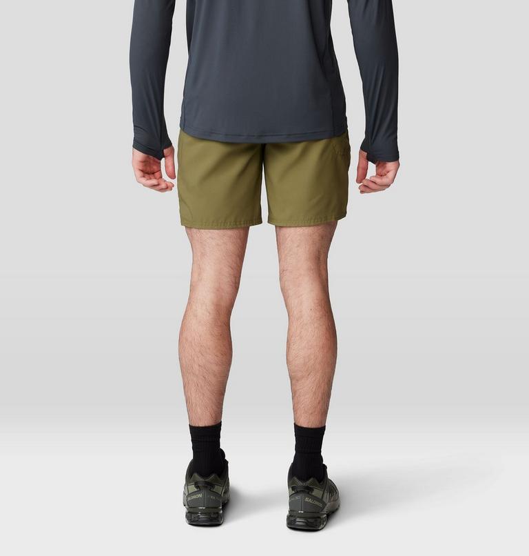 Men's Trail Sender Short, Color: Combat Green, image 2