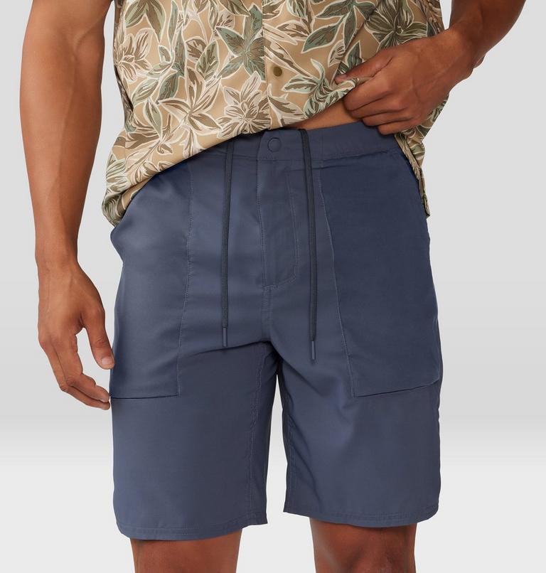 Men's Trail Sender Short, Color: Blue Slate, Dark Storm, image 5