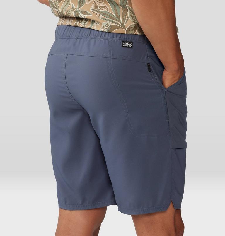 Men's Trail Sender Short, Color: Blue Slate, Dark Storm, image 6