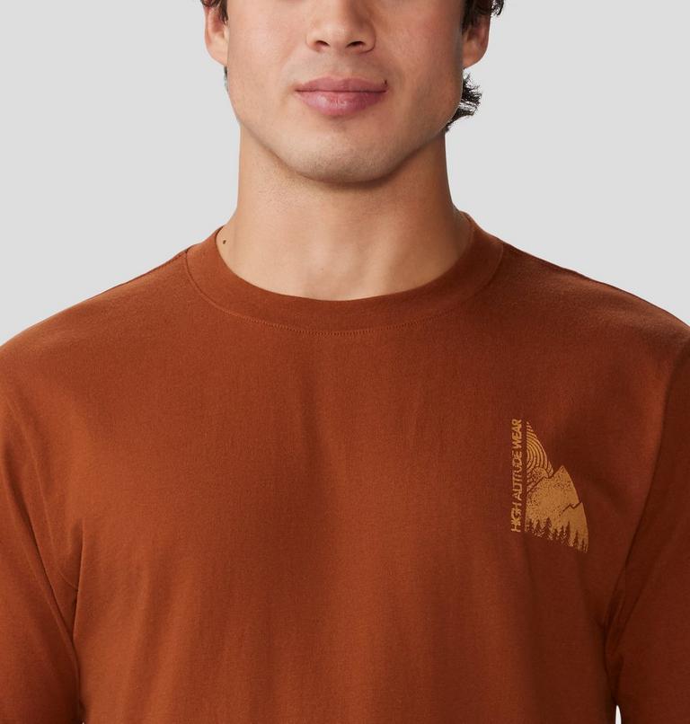 Men's Jagged Peak Short Sleeve, Color: Iron Oxide, image 4