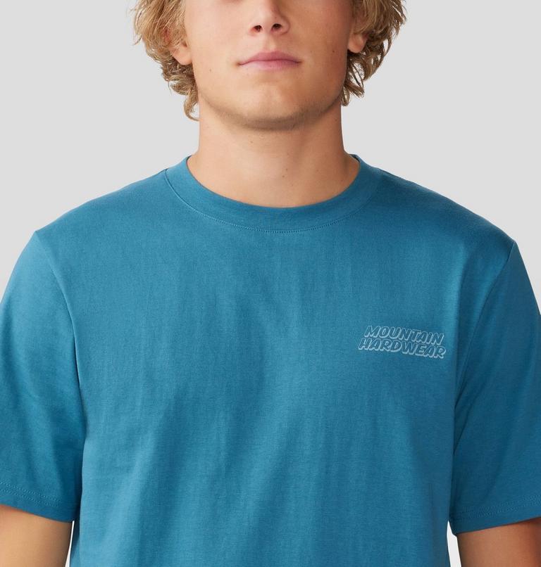 Men's Moon Phases Short Sleeve, Color: Baltic Blue, image 4
