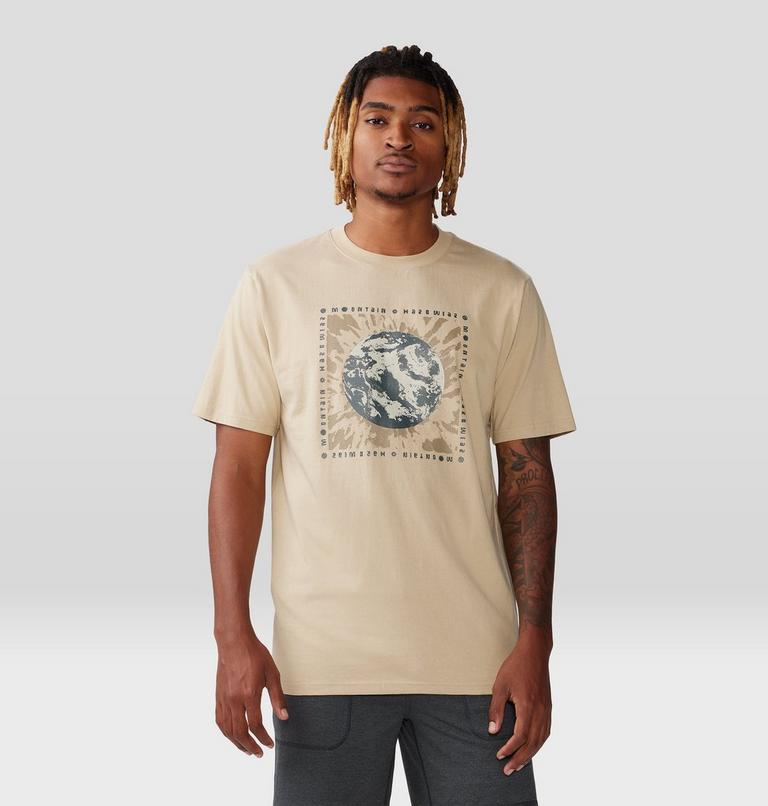 T-shirt à manches courtes Tie Dye Earth Homme, Color: Sonoran, image 1
