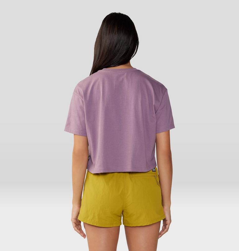 Women's By Marina Inoue Boxy Crop Short Sleeve, Color: Dark Daze, image 2