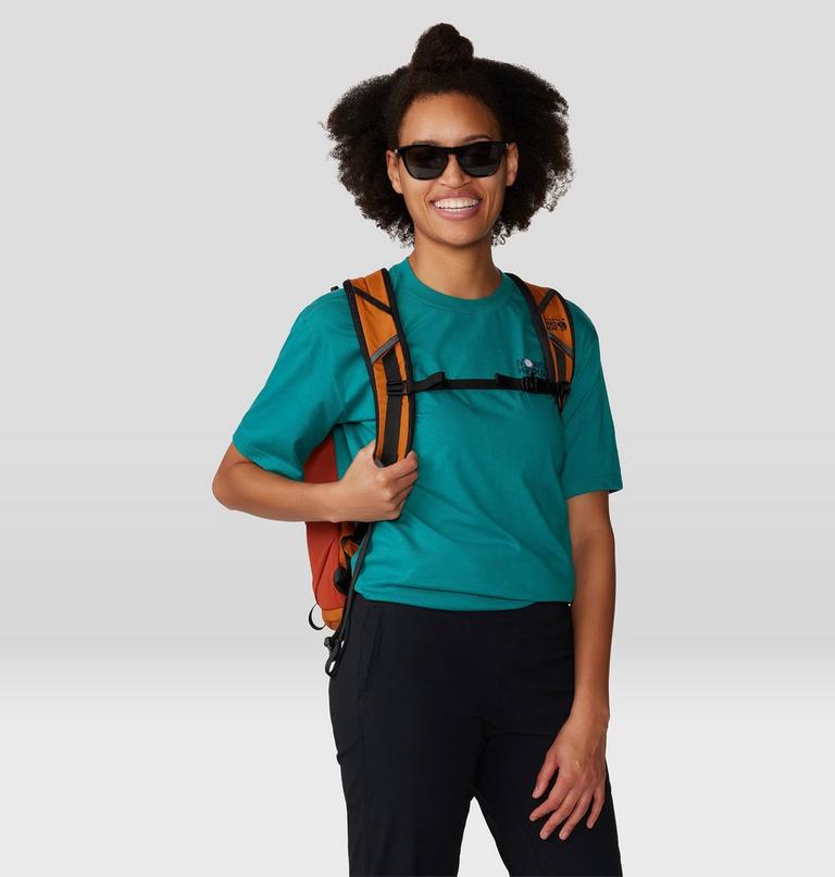 T-shirt droit à manches courtes Tie Dye Earth Femme, Color: Wintermint, image 7