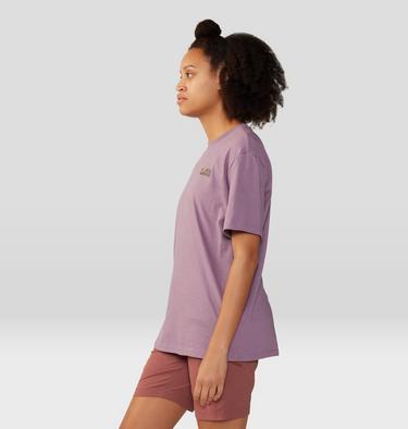 Women's Tie Dye Earth Boxy Short Sleeve, Color: Dark Daze, image 3