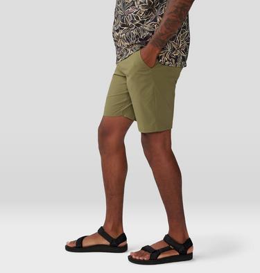 Men's Traxion Short, Color: Combat Green, image 7