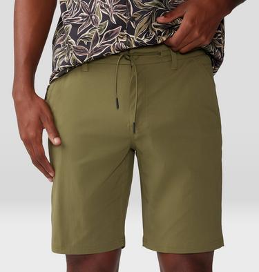 Men's Traxion Short, Color: Combat Green, image 8