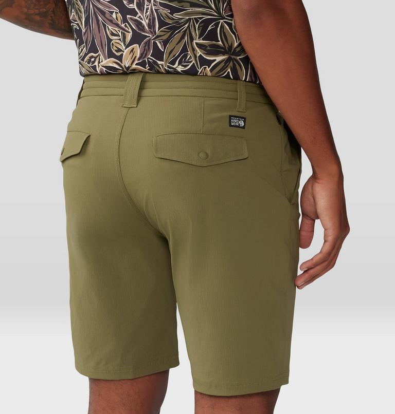 Men's Traxion Short, Color: Combat Green, image 5
