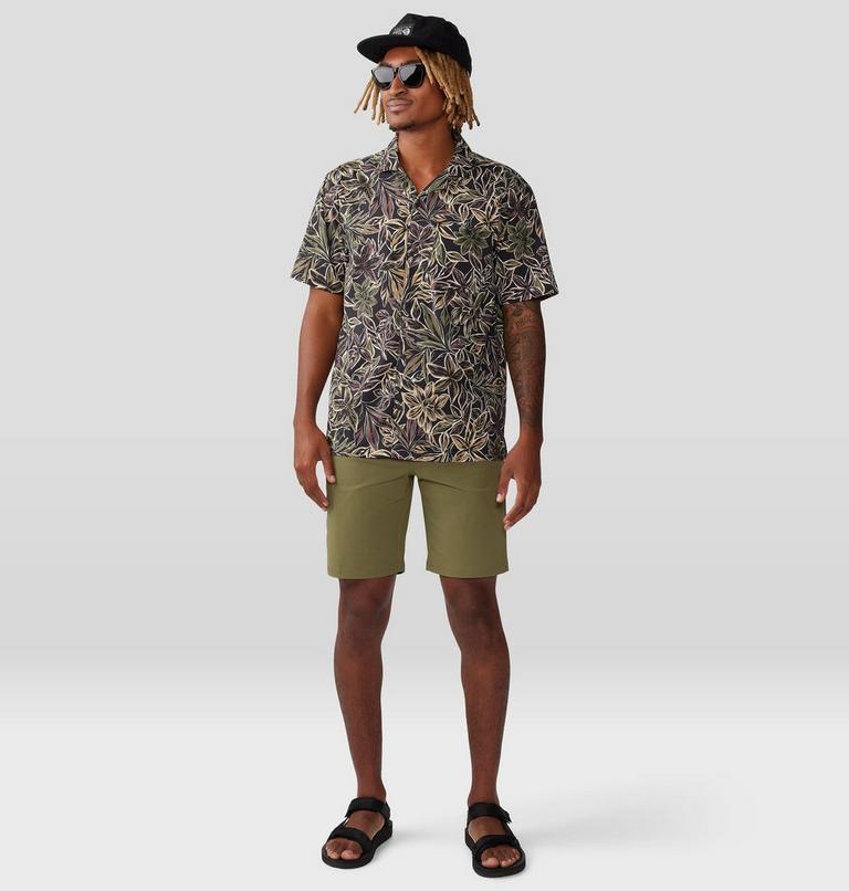 Men's Traxion Short, Color: Combat Green, image 6