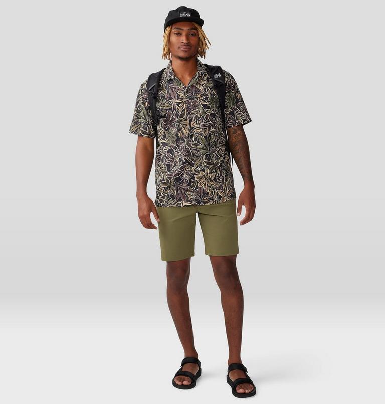 Men's Traxion Short, Color: Combat Green, image 7