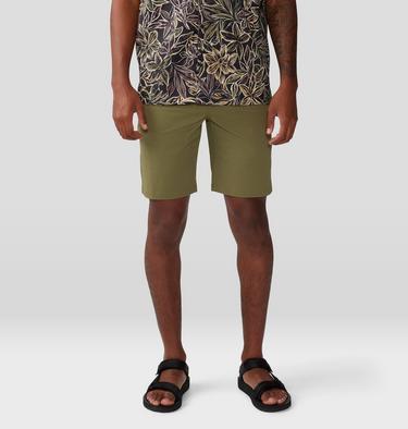 Men's Traxion Short, Color: Combat Green, image 5