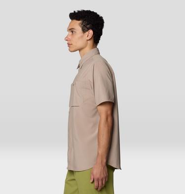Men's Trail Sender Short Sleeve, Color: Hemp, image 4