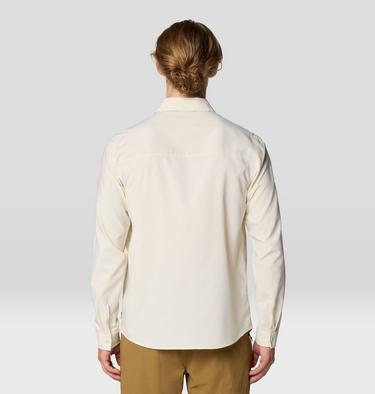 Men's Trail Sender Long Sleeve, Color: Stone, image 6