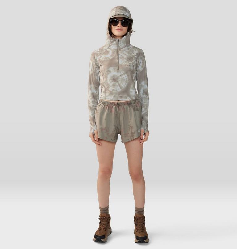 Femme Crater Lake Court Zip, Color: Dunes Spore Dye Print, image 6