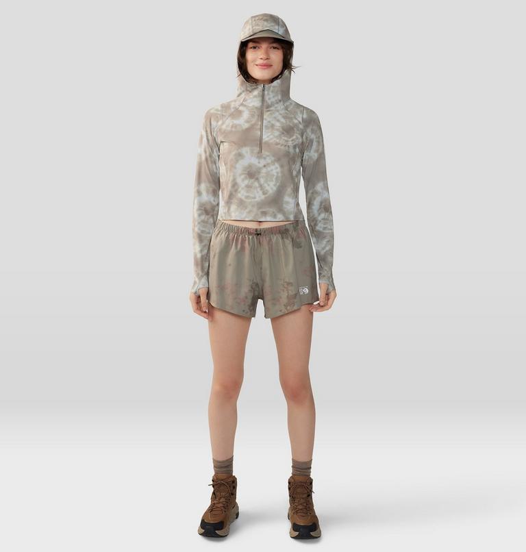 Femme Crater Lake Court Zip, Color: Dunes Spore Dye Print, image 7
