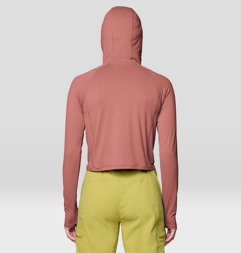 Women's Crater Lake Crop Zip, Color: 534, image 2