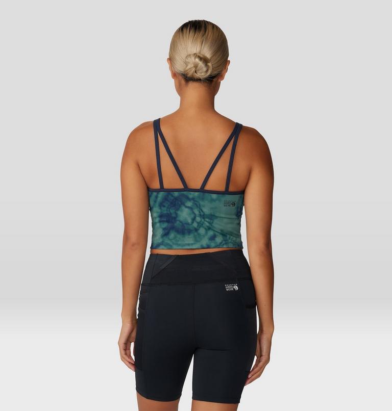 Camisole Yuba Trail Femme, Color: Blue Pine Spore Dye Print, image 2