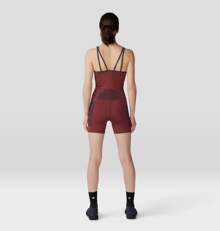 Women's Yuba Trail Onesie, Color: Pluot, image 2