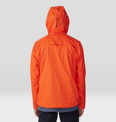 Men's Premonition UL Anorak, Color: State Orange, image 2