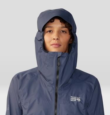 Women's Premonition UL Anorak, Color: Blue Slate, image 4