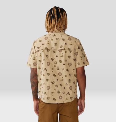 Men's Stryder Short Sleeve Shirt, Color: Moab Tan Scorpion Print, image 14