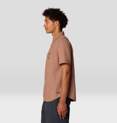 Men's Stryder Short Sleeve Shirt, Color: New Clay, image 4