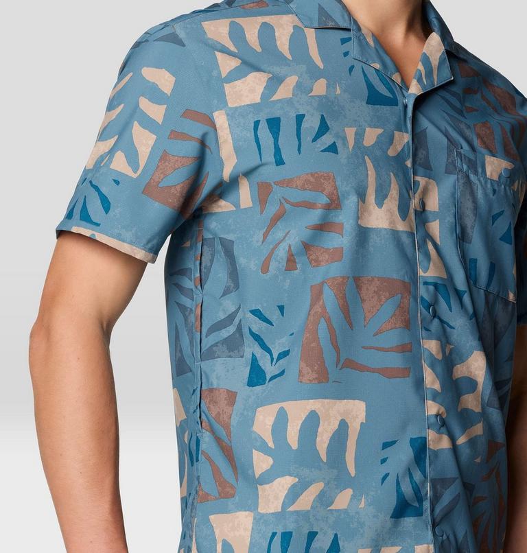 Chemise imprimée Trail Sender, Color: Adriatic Blue Meadows Print, image 6