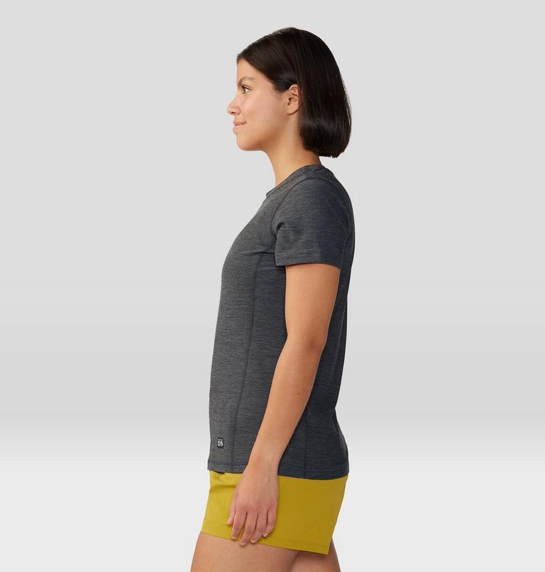 Women's Chillaction Short Sleeve, Color: Black Heather, image 3