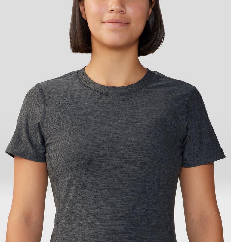 Women's Chillaction Short Sleeve, Color: Black Heather, image 4