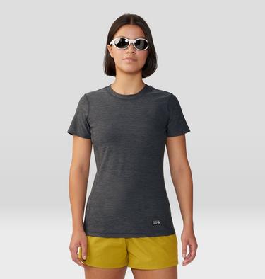 Women's Chillaction Short Sleeve, Color: Black Heather, image 5
