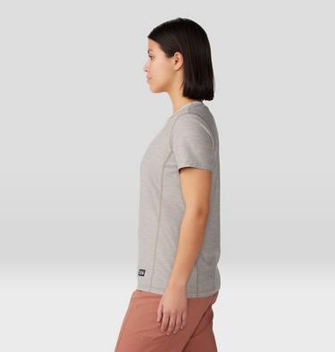 Women's Chillaction Short Sleeve, Color: Dunes Heather, image 3
