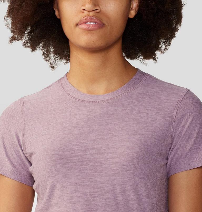 Women's Chillaction Short Sleeve, Color: Dark Daze Heather, image 4