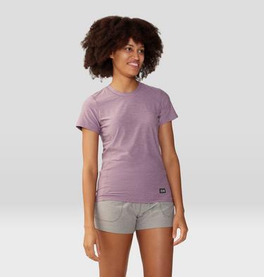 Women's Chillaction Short Sleeve, Color: Dark Daze Heather, image 1